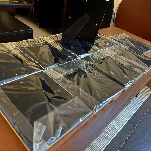 Mother of Pearl Beveled Picture Frames. Set of 10. New. - Picture 3 of 3